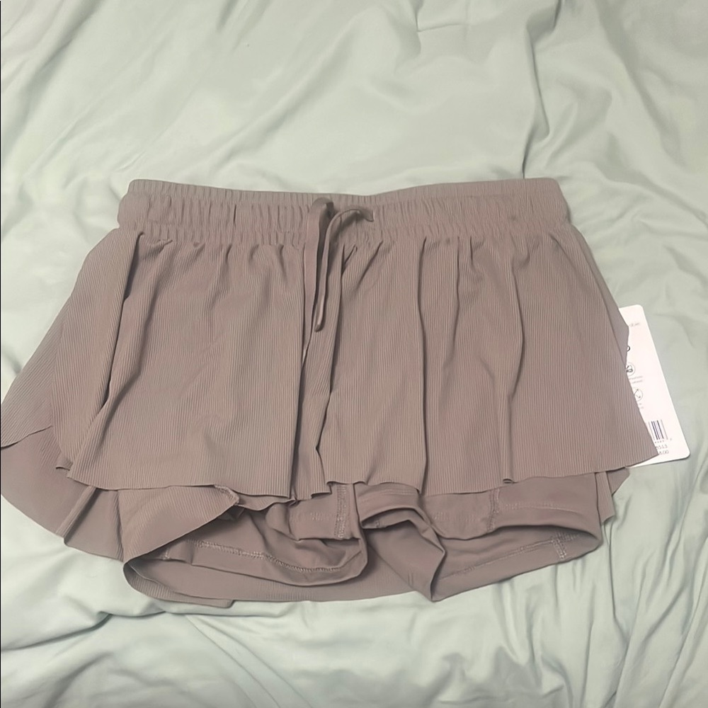 Women's Flowy Brown Shorts